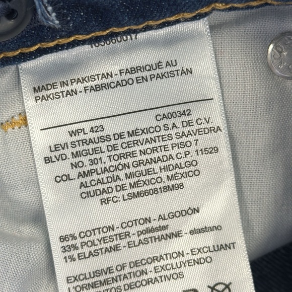 Girls Signature Levi's Strauss High Rise Super Skinny - Sz 16 - NWT! - Picture 11 of 16